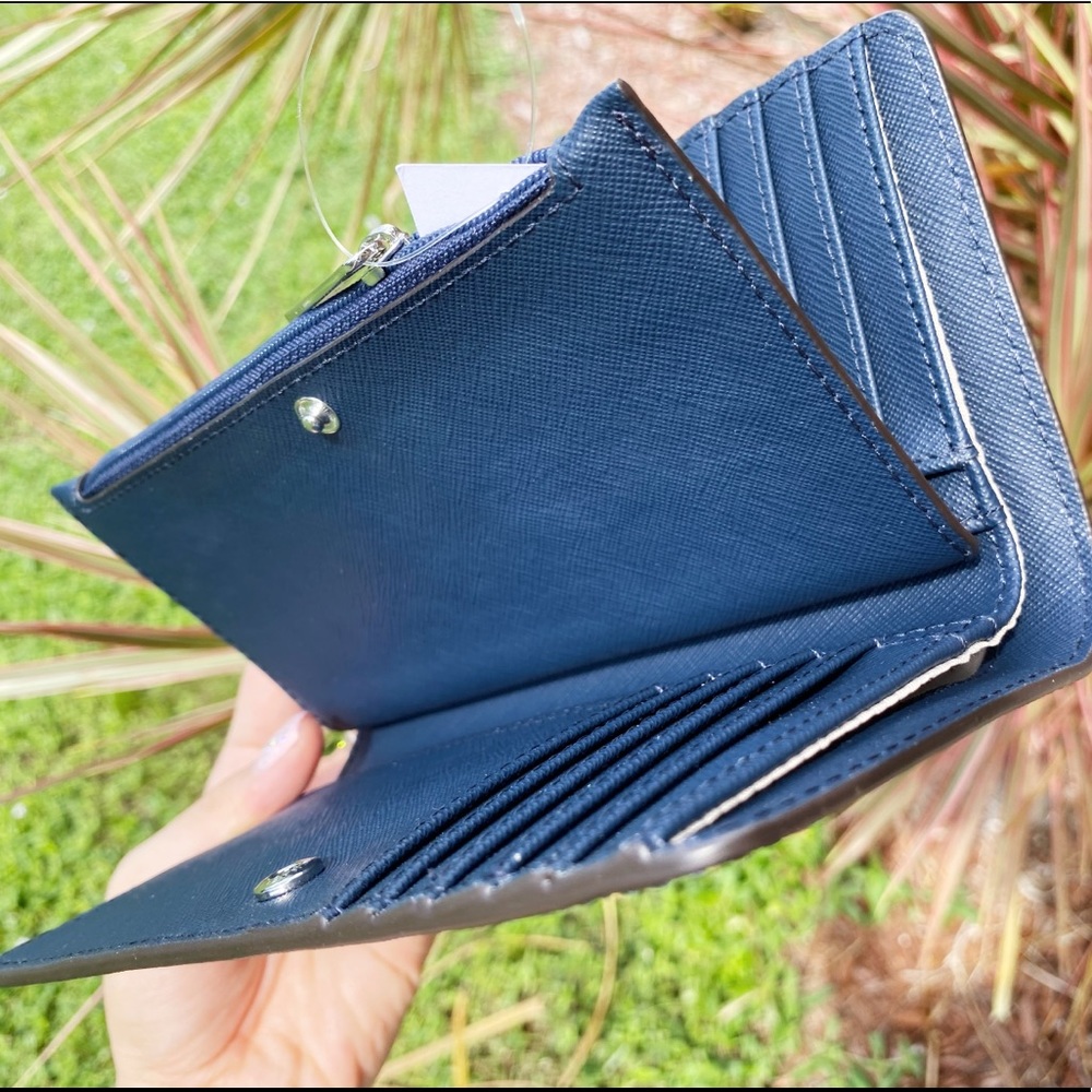 Michael Kors Jet set wallet navy - Picture 3 of 7